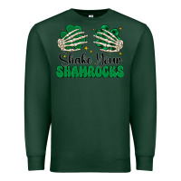 Sports Green shake your shamrocks Premium Sweatshirt - CowhideDigitalArt