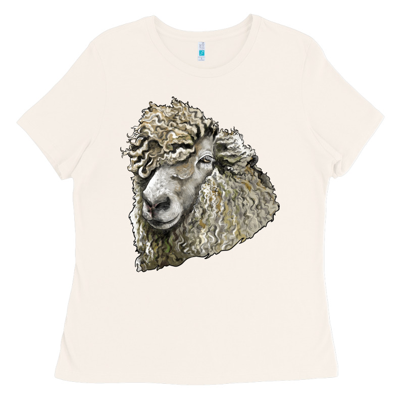 Lincoln Sheep Head Ladies Tee by LillyAllenDesigns | Teevron