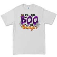Dove Grey I put the Boo in Boujie Premium Tee - RacoonDesign