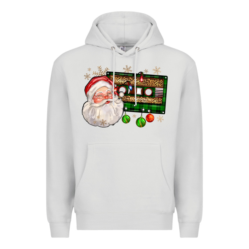 Santa Cassette Premium Hoodie by FaDigitalArtStudio | Teevron