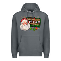 Rock santa cassette Premium Hoodie - FaDigitalArtStudio