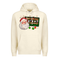 Sandshell santa cassette Premium Hoodie - FaDigitalArtStudio