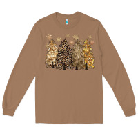 Toasted Coconut merry christmas leopard trees Long Sleeve Tee - CowGirlArtShop