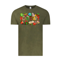 Vintage Olive christmas head start Vintage Tee - texasbilliewilder