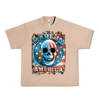 Burro made in america skull Urban Heavy Tee - JahusDesignShop