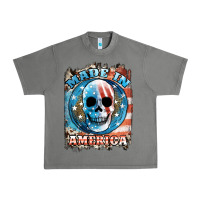 Tornado made in america skull Urban Heavy Tee - JahusDesignShop