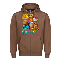 Chestnut Sweet Summer Zipper Hoodie - CowhideDigitalArt