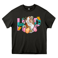 Asphalt Hop Bunny Easter Heavy Core Tee - BundleAndBundleShop