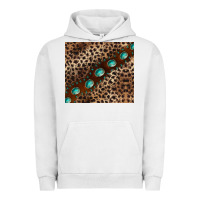 Pigment Lunar Rock leopard gemstone leather Urban Hoodie - BarkalooDesign