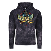 Cloud Black Oh my stars America wings 4th of july Vintage Hoodie - HowdyJamesFarm