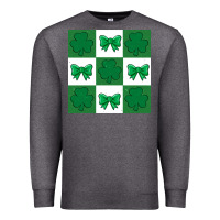 Charcoal Heather st patricks day  2 ös 4.19.29 Premium Sweatshirt - CowhideDigitalArt