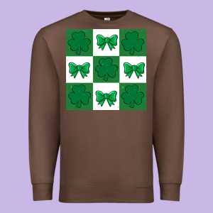 St Patricks Day  2 Ös 4.19.29 Premium Sweatshirt Designed By Cowhidedigitalart