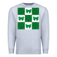 Heather Grey st patricks day  2 ös 4.19.29 Premium Sweatshirt - CowhideDigitalArt