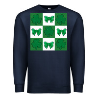 Navy st patricks day  2 ös 4.19.29 Premium Sweatshirt - CowhideDigitalArt