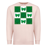 Pale Pink st patricks day  2 ös 4.19.29 Premium Sweatshirt - CowhideDigitalArt