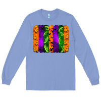 Colony Blue halloween brushstroke Long Sleeve Tee - Jasminsmagicworld