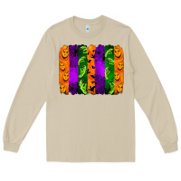 Mushroom halloween brushstroke Long Sleeve Tee - Jasminsmagicworld