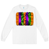 White halloween brushstroke Long Sleeve Tee - Jasminsmagicworld