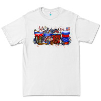 White labor day drink Premium Tee - RacoonDesign