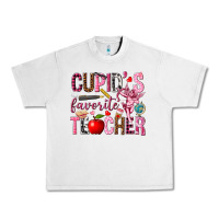 Lunar Rock Cupid's Favorite Teacher Valentine's Day Urban Heavy Tee - HowdyJamesFarm