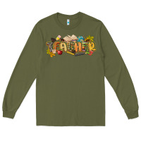 Army Green fall teacher Long Sleeve Tee - CowGirlArtShop