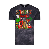 Cloud Black santa's favorite RN Vintage Tee - texasbilliewilder