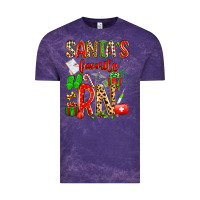 Cloud Purple santa's favorite RN Vintage Tee - texasbilliewilder