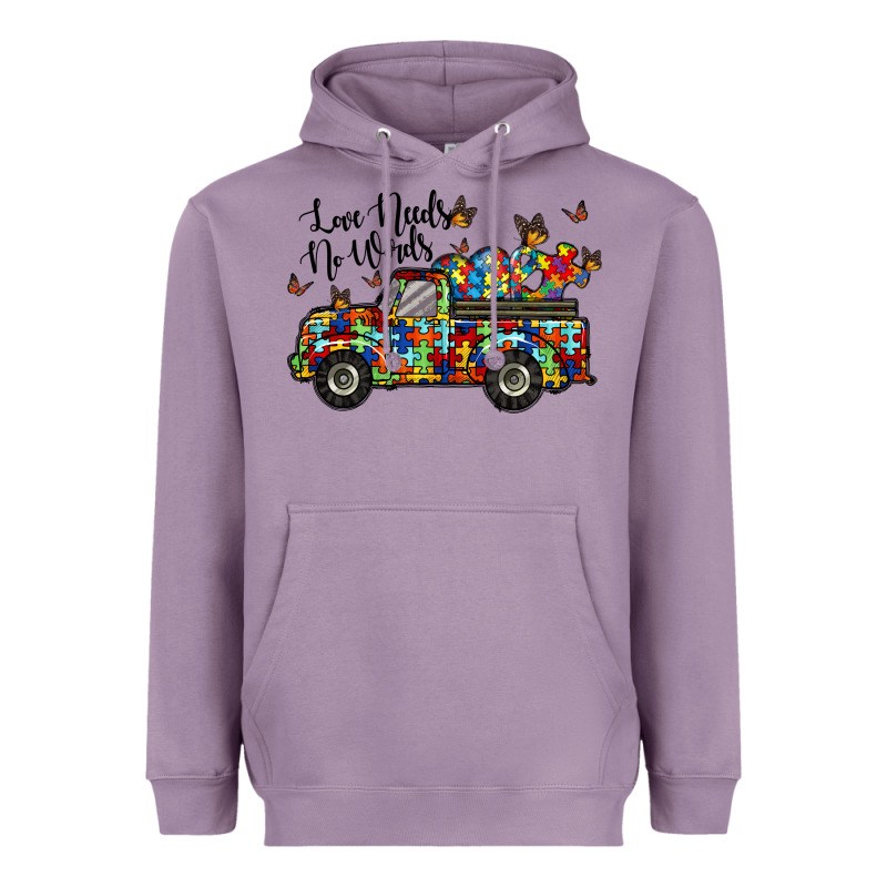 Love Needs No Words Heavyweight Hoodie by RacoonDesign | Teevron