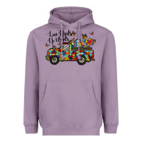 Lavender love needs no words Heavyweight Hoodie - RacoonDesign
