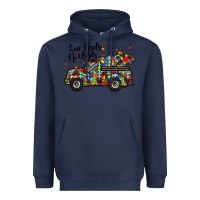 Navy love needs no words Heavyweight Hoodie - RacoonDesign