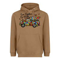 Toasted Coconut love needs no words Heavyweight Hoodie - RacoonDesign