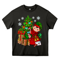 Asphalt Santa's Elf Christmas Heavy Core Tee - BundleAndBundleShop