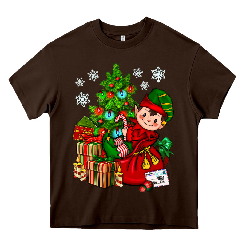 Santa's Elf Christmas Heavy Core Tee by BundleAndBundleShop | Teevron