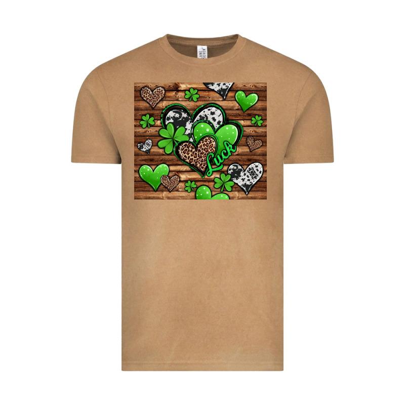 St Patricks Day Hearts Vintage Tee by Jasminsmagicworld | Teevron