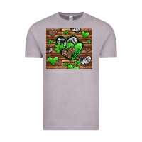 Vintage Zinc st patricks day hearts Vintage Tee - Jasminsmagicworld
