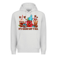 Dove Grey american football coffee cups Premium Hoodie - FaDigitalArtStudio