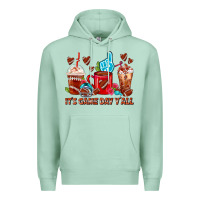 Seafoam american football coffee cups Premium Hoodie - FaDigitalArtStudio