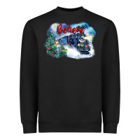 Black believe polar express Heavyweight Sweatshirt - FaDigitalArtStudio