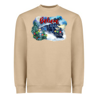 Mushroom believe polar express Heavyweight Sweatshirt - FaDigitalArtStudio