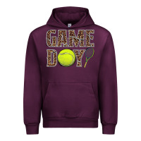 Mauve Wine tennis game day Urban Hoodie - BarkalooDesign