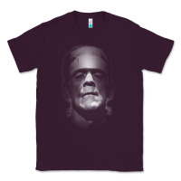Plum frankenstein monster boris karloff face Classic Tee - lanVoArt