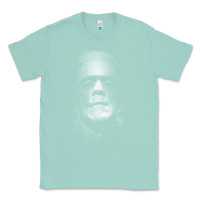 Seafoam frankenstein monster boris karloff face Classic Tee - lanVoArt