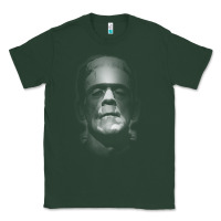 Sports Green frankenstein monster boris karloff face Classic Tee - lanVoArt
