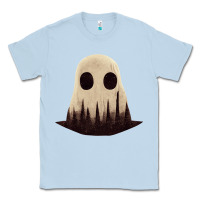 Dusty Blue forrest ghost Classic Tee - lanVoArt