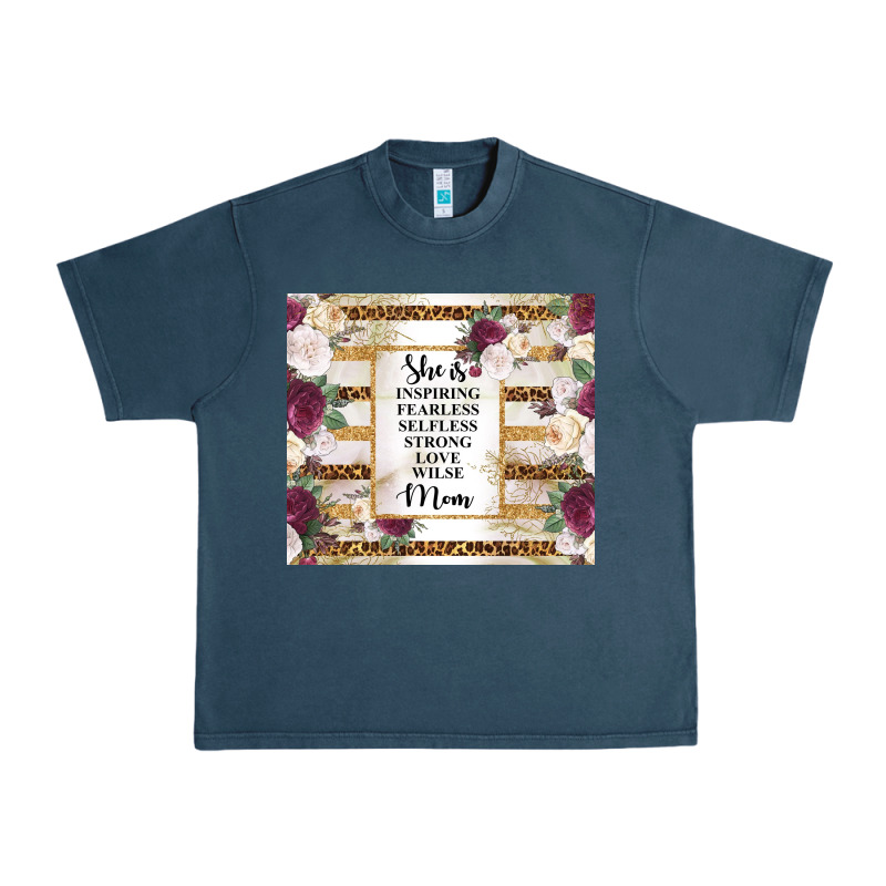 Mother's Day She Is Inspiring Fearless Selfless Strong Love Wilse Mom  Urban Heavy Tee by TumblerDesignByShophia | Teevron