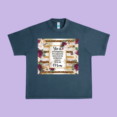 Mother's Day She Is Inspiring Fearless Selfless Strong Love Wilse Mom  Urban Heavy Tee Designed By Tumblerdesignbyshophia