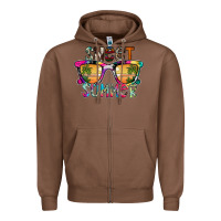 Chestnut Sweet Summer Zipper Hoodie - CowhideDigitalArt