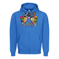 True Royal Sweet Summer Zipper Hoodie - CowhideDigitalArt