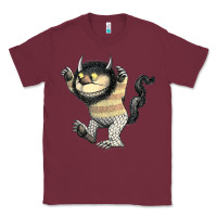 Burgundy where the wild things are carol Classic Tee - lanVoArt