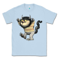 Dusty Blue where the wild things are carol Classic Tee - lanVoArt